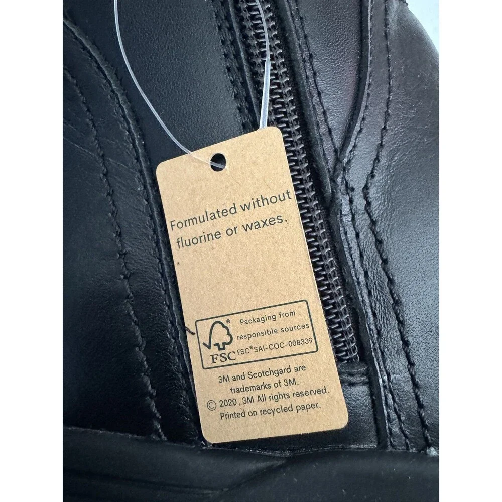 Propet Delphi Boots Womens Size 8.5 X 2E Black WFA006L Waterproof Zipper Comfort